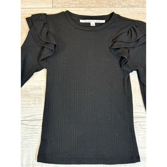 Celebrity pink fitted black and white tops/blouses size XS - Picture 6 of 10